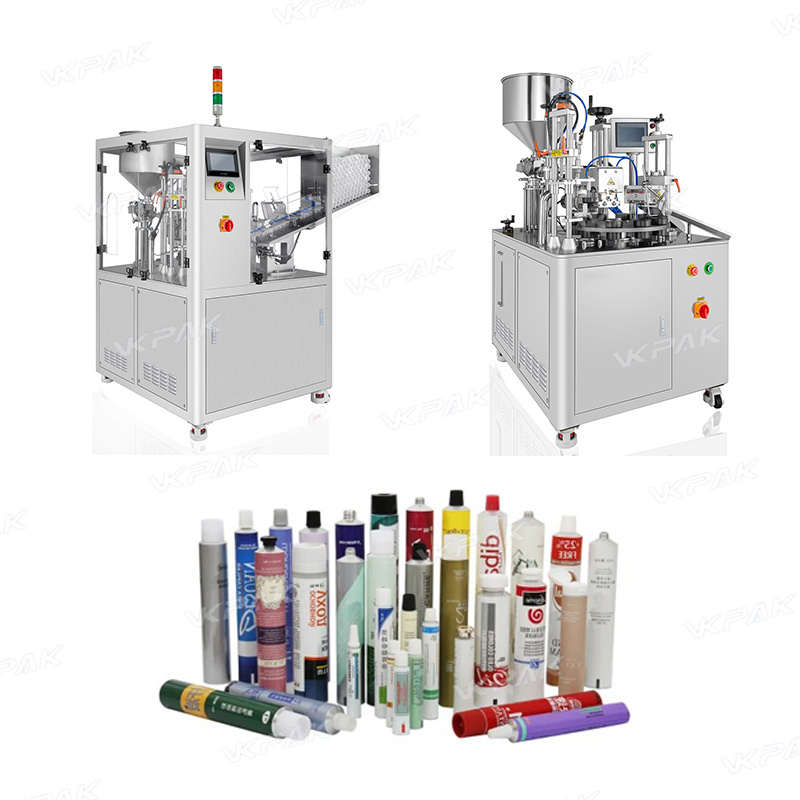 Machine de remplissage de tubes pliables