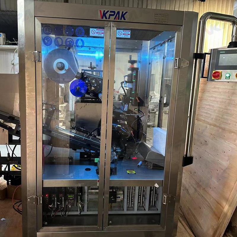 Machine d'étiquetage automatique pour tubes souples vides VK-STL