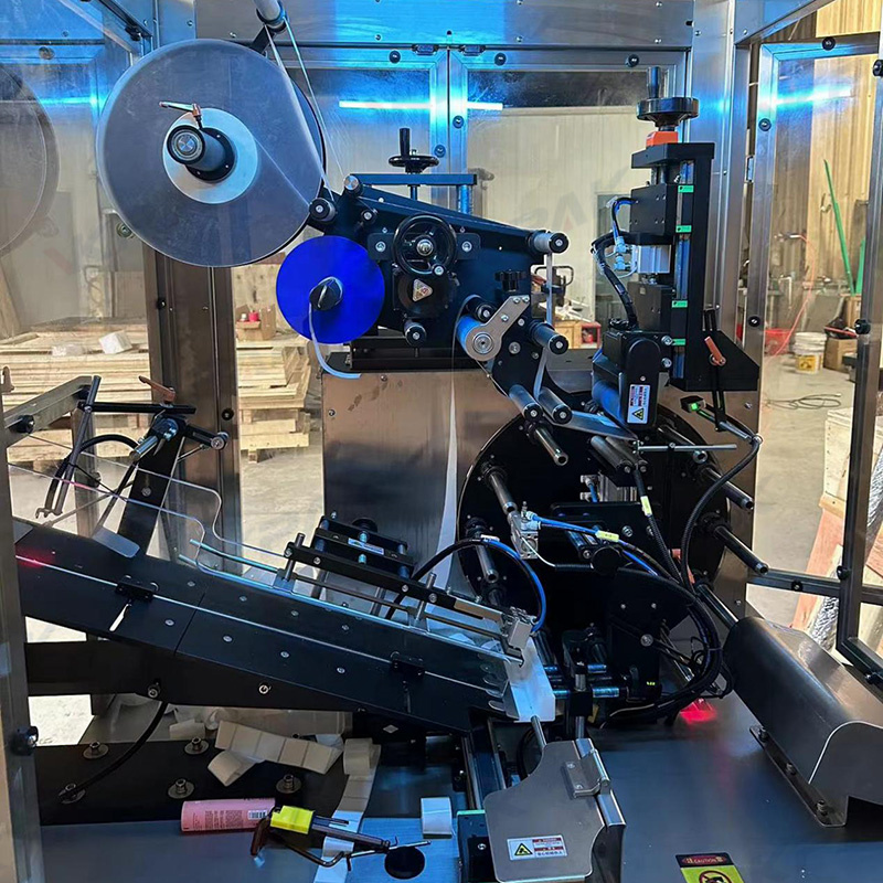 Machine d'étiquetage automatique pour tubes souples vides VK-STL