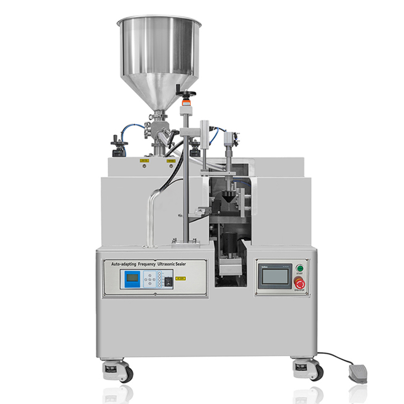 Machine de remplissage et de scellage de tubes à ultrasons semi-automatique VK-TFS-002U