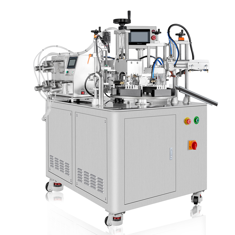 Machine semi-automatique de remplissage et de scellage de tubes monodoses VK-TFS-005