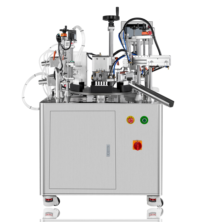 Machine semi-automatique de remplissage et de scellage de tubes monodoses VK-TFS-005