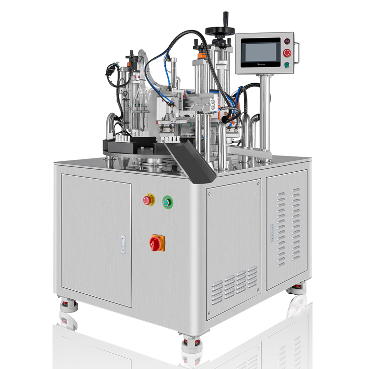 Machine semi-automatique de remplissage et de scellage de tubes monodoses VK-TFS-005