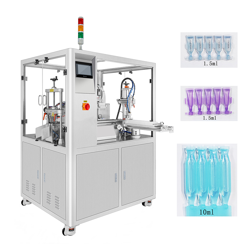 Machine automatique de remplissage et de scellage de tubes monodoses VK-TFS-005U