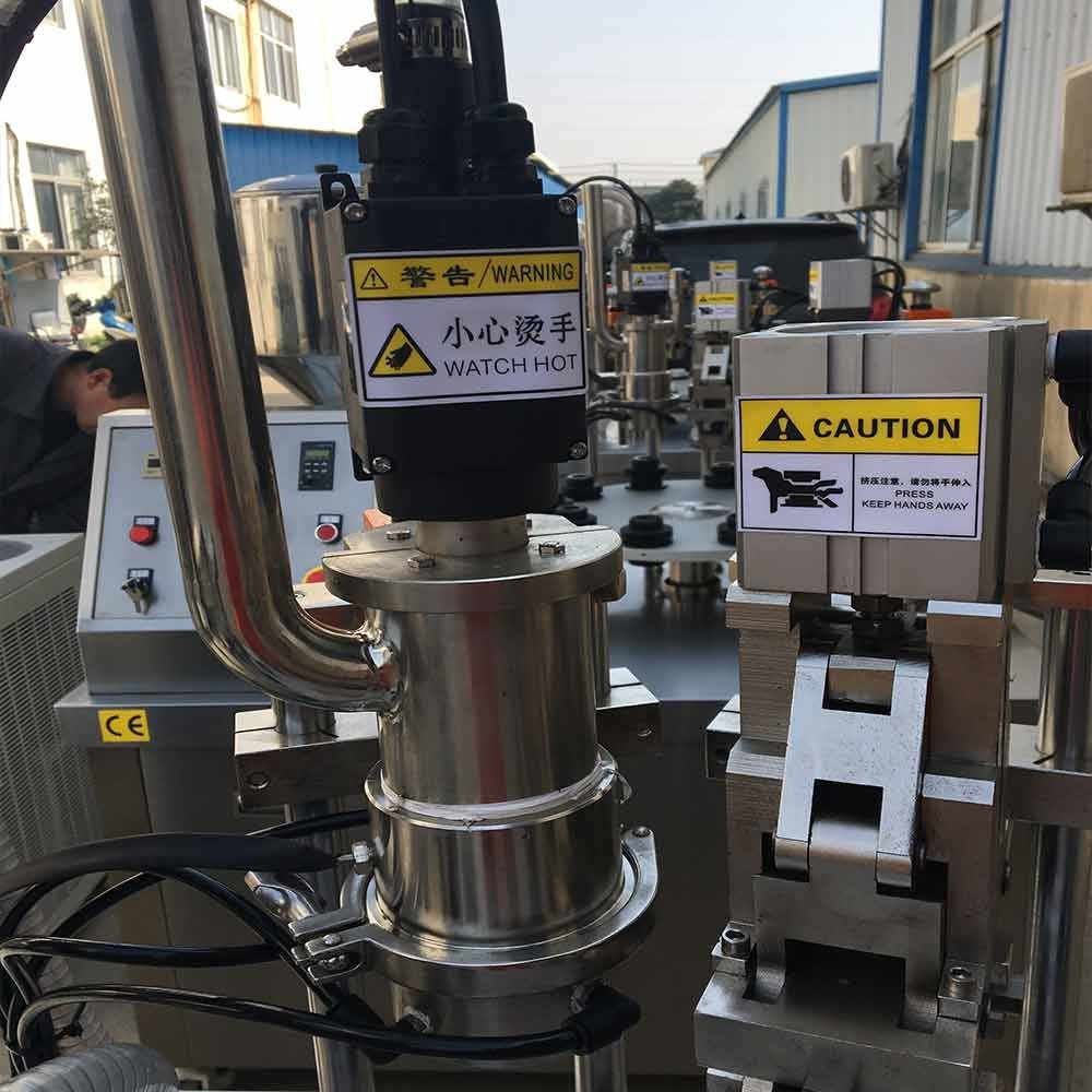 Machine de remplissage et de scellage à air chaud semi-automatique VK-TFS-006H