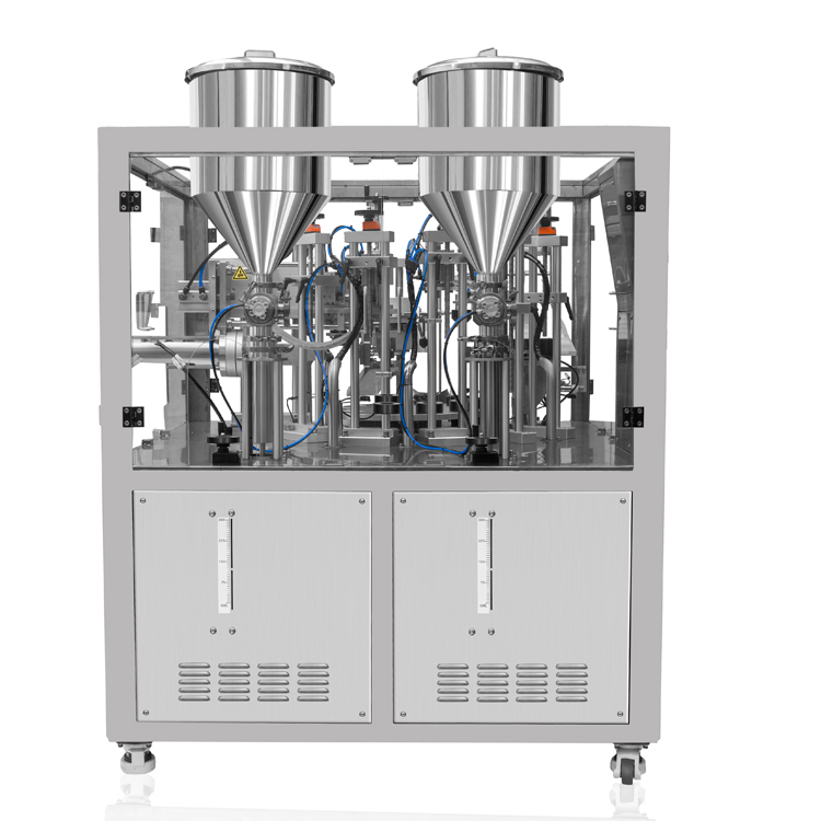 Machine automatique de remplissage et de scellage de tubes à double chambre VK-TFS-009UDC