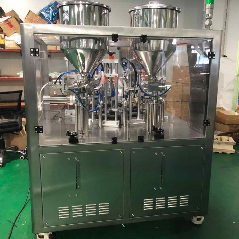 Machine automatique de remplissage et de scellage de tubes à double chambre VK-TFS-009UDC - Détails