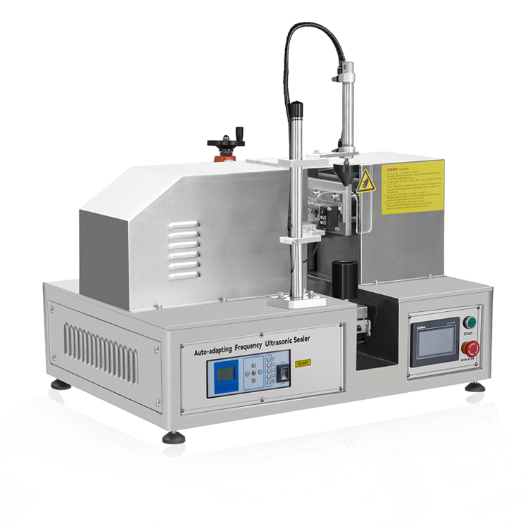 Machine de scellage de tubes en plastique semi-automatique à ultrasons VK-TS-007